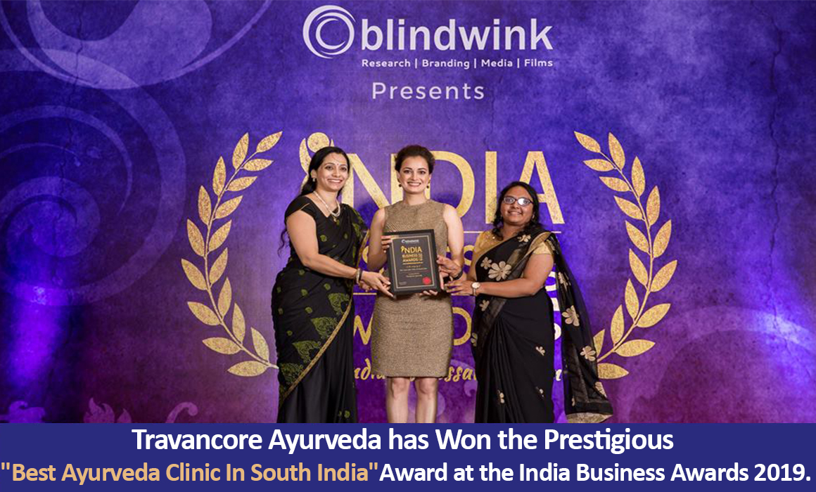 Travancore ayurveda awards 3