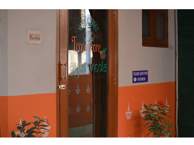 Travancore Ayurveda's Entrance