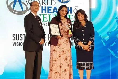 Award for Excellence in Ayurveda at World Health & Wellness Congress Awards